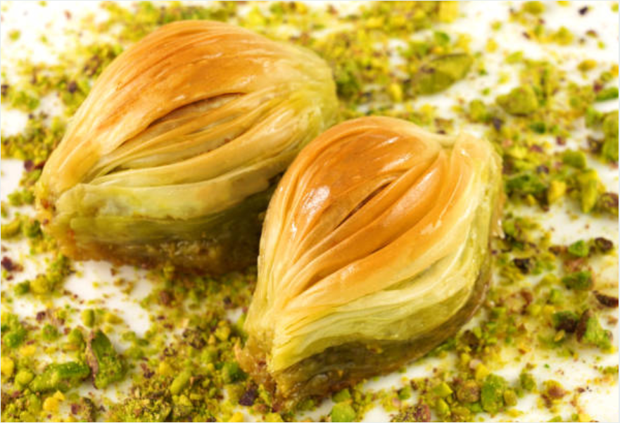 Nono Hayati - Midye Pistachio Baklava (Shell)