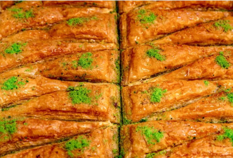 Nono Hayati - Pistachio Baklava (Carrot Slice)